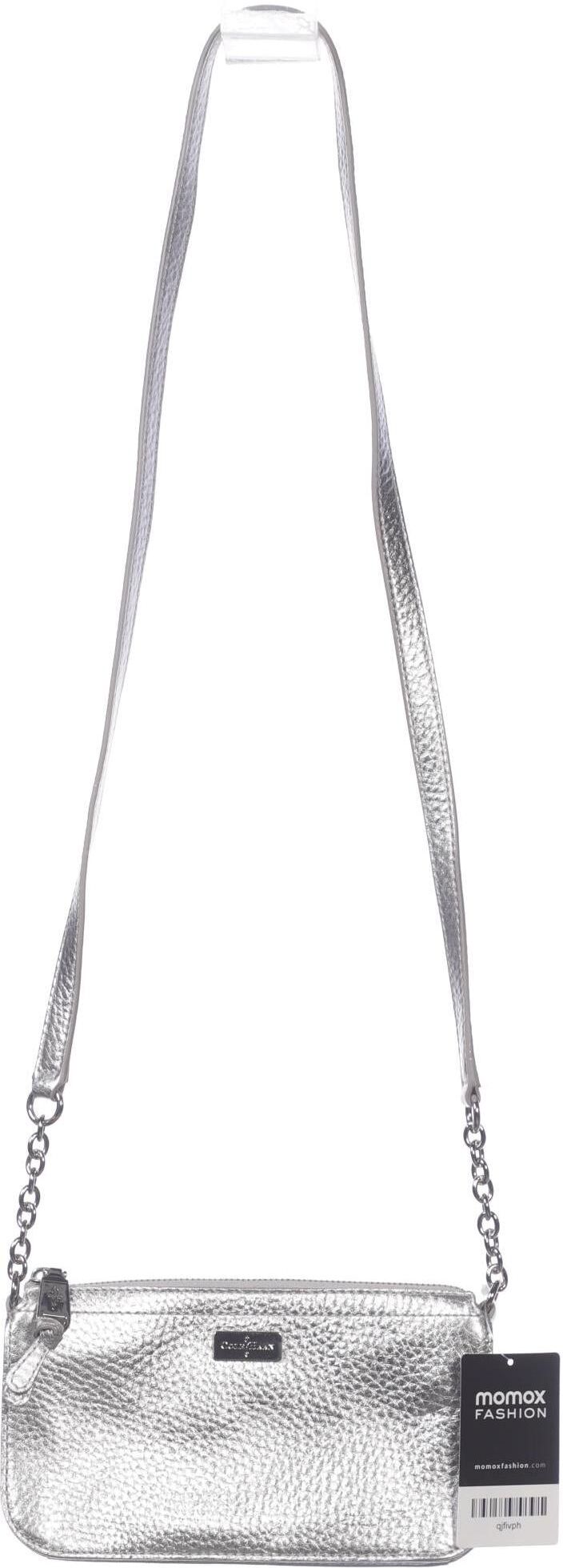 Cole Haan Damen Handtasche klein, Silber, kein / Etikett - Second Hand