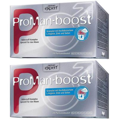 Orthoexpert ProMan-boost Granulat 2x 2x28 St