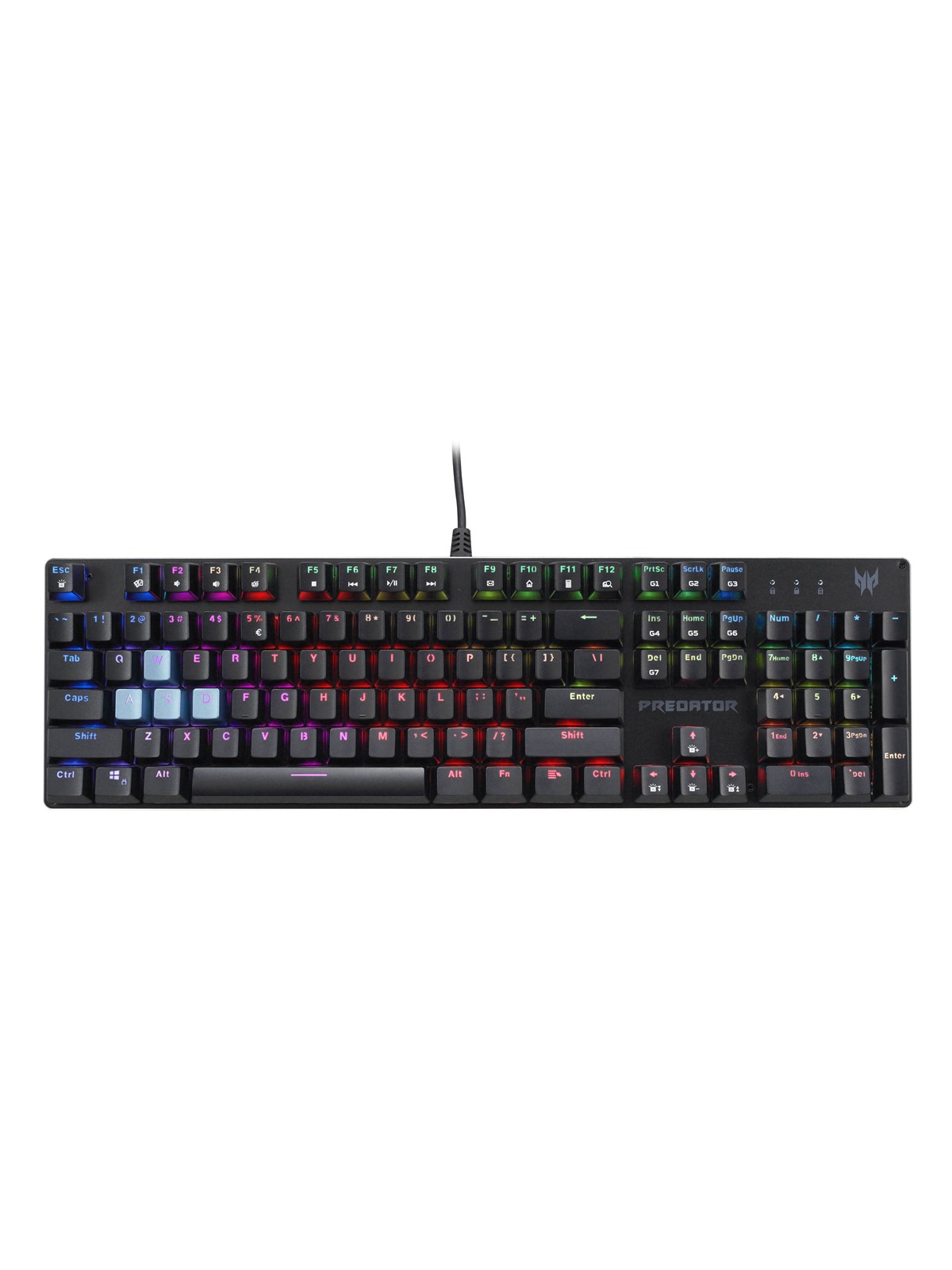 Acer Predator Aethon 303 - Gaming Tastatur - US International - Schwarz