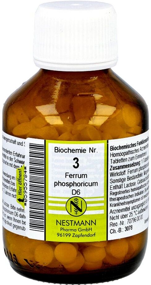 NESTMANN Biochemie 3 Ferrum phosphoricum D6 Tabletten