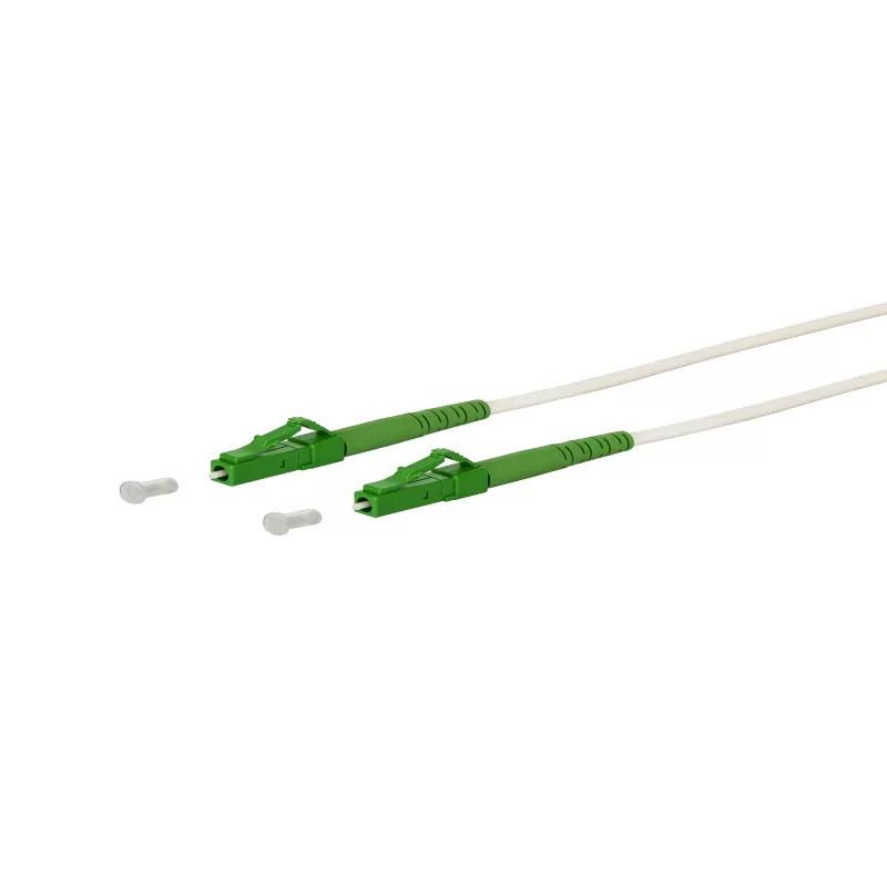 MetzConnect Patchkabel OS2 Single-mode LC naar witte simplex-aansluiting, 30 meter