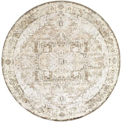 Livabliss Lillian Machine Washable Faded Classic Area Rug