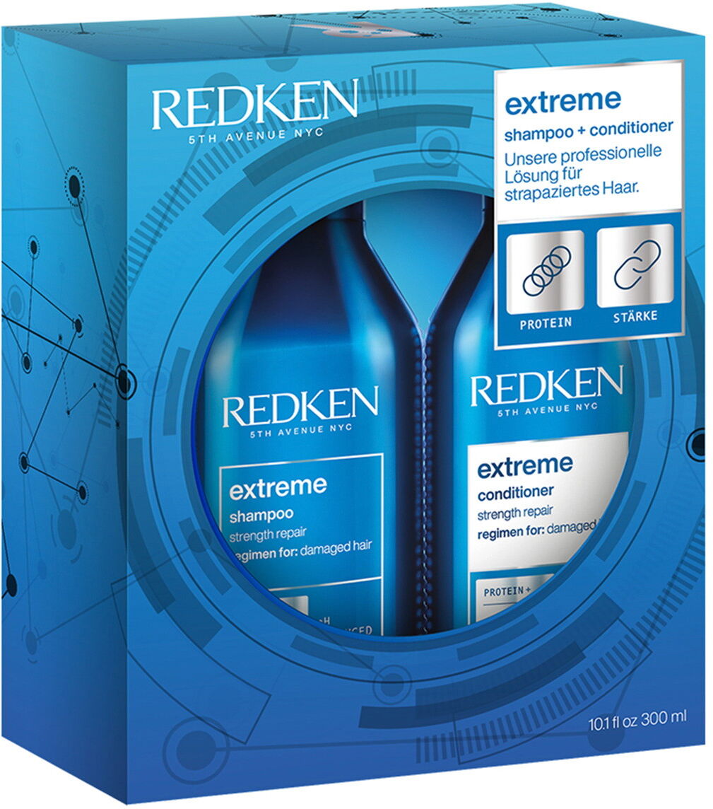 600ml Redken extreme Spring Set (Shampoo 300ml + Conditioner 300ml)