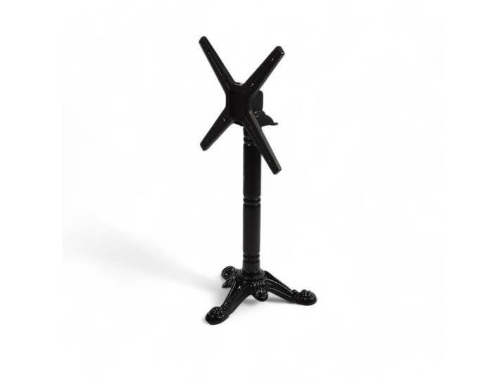 Pied de table pliable BISTROT - Noir - 3 branches