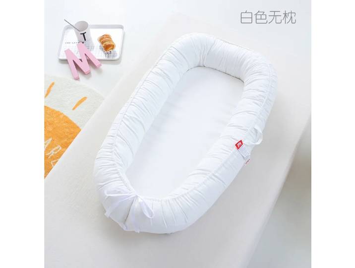 Nid de couchage amovible pour lit de bébé, berceau avec oreiller, parc de voyage, lit pour nourrissons en bas âge, matelas de sécurité, lit dans le lit