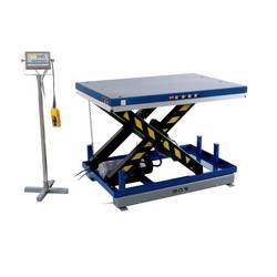 PCE Instruments Hubtischwaage PCE-HLTS 500 bis 500 kg stufenlose Höhenverstellung 350 … 1130 mm batteriebetrieben