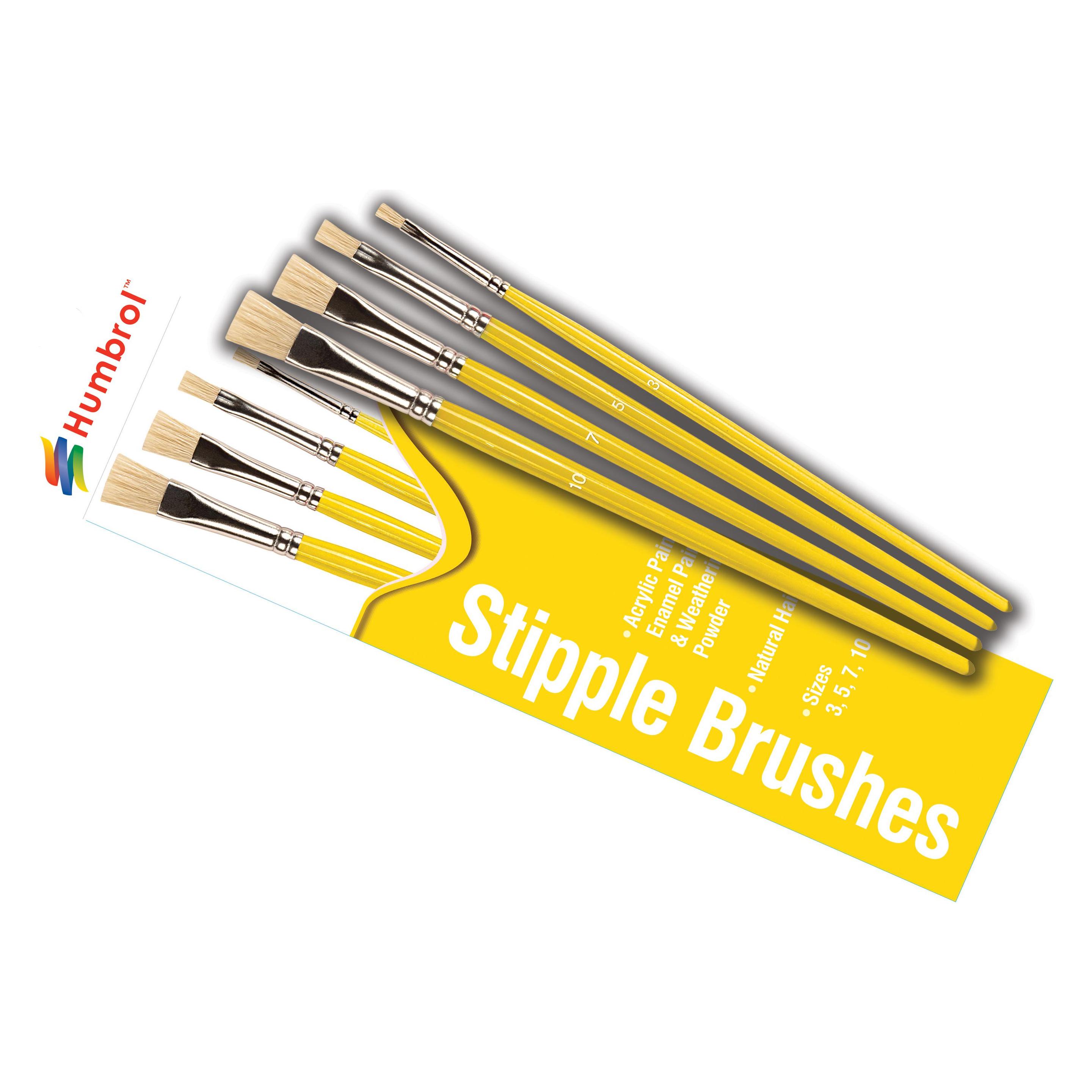 Hornby Brush Pack - Stipple 3, 5, 7, 10 (HUM AG4306)