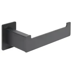 SAT Vision Toilettenpapierhalter Montage ohne Bohren für die Wandmontage schwarz SATDVI26MC
