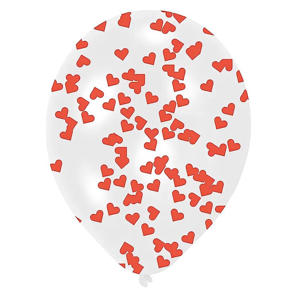 Amscan Latexballons transparent (6x) (763.9908070)