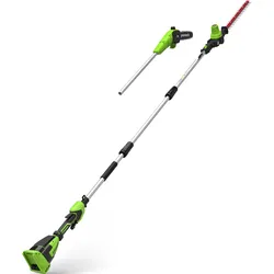 Greenworks POWERALL 24V Hochentaster & Stab-Heckenschere Gen. II - Ohne Akku