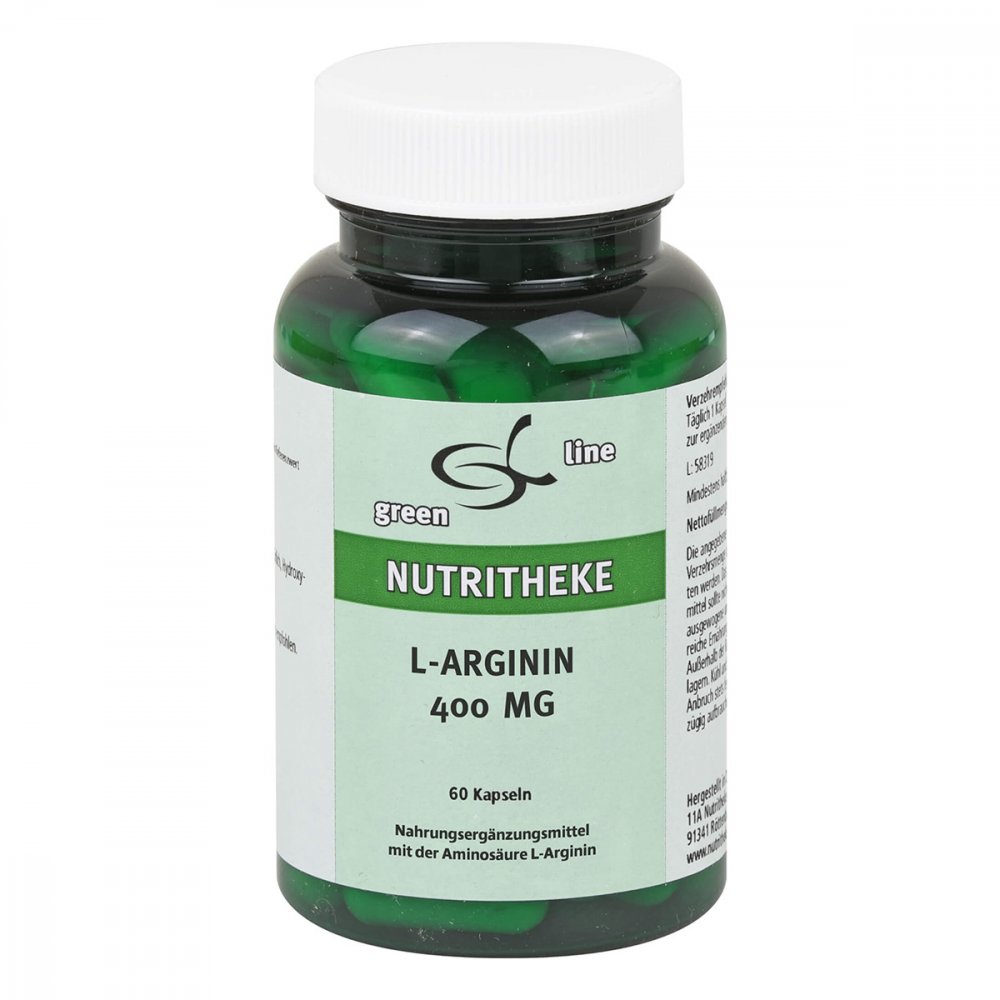 11 A Nutritheke GmbH L-arginin 400 mg Kapseln 10060322
