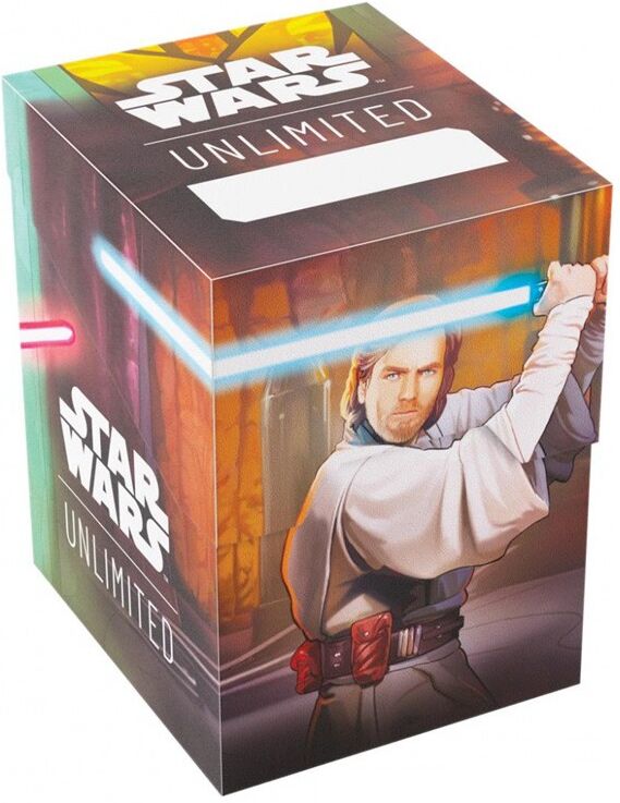 Gamegenic GG : SW Unlimited Deck Box Soft Crate : Obi-Wan/Darth Maul