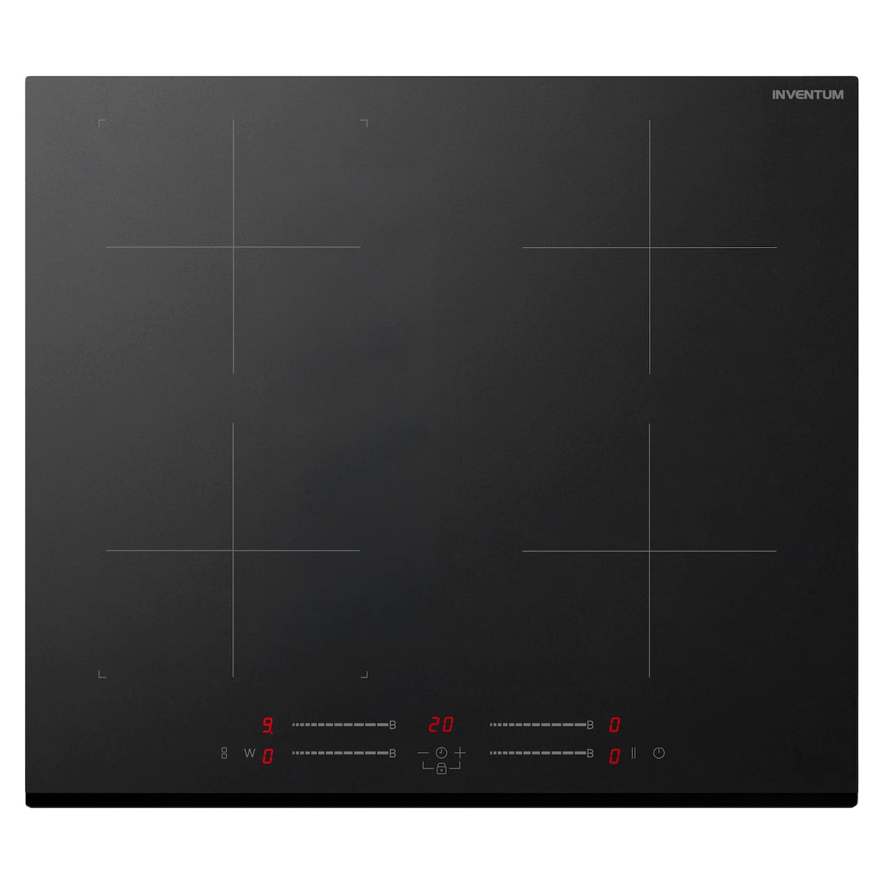 Inventum IKI6035MAT Inductie kookplaat Zwart