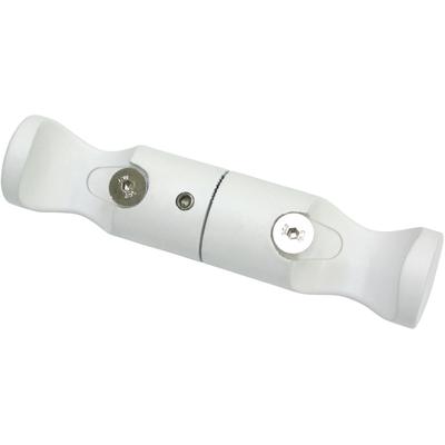 Deckenträger Adapter "für Ø 20 mm", weiß (weiß, matt), SCHÖNER WOHNEN-KOLLEKTION, Sichtschutzbefestigungen, Serie Einzelprogramm Leon Ø 20 mm
