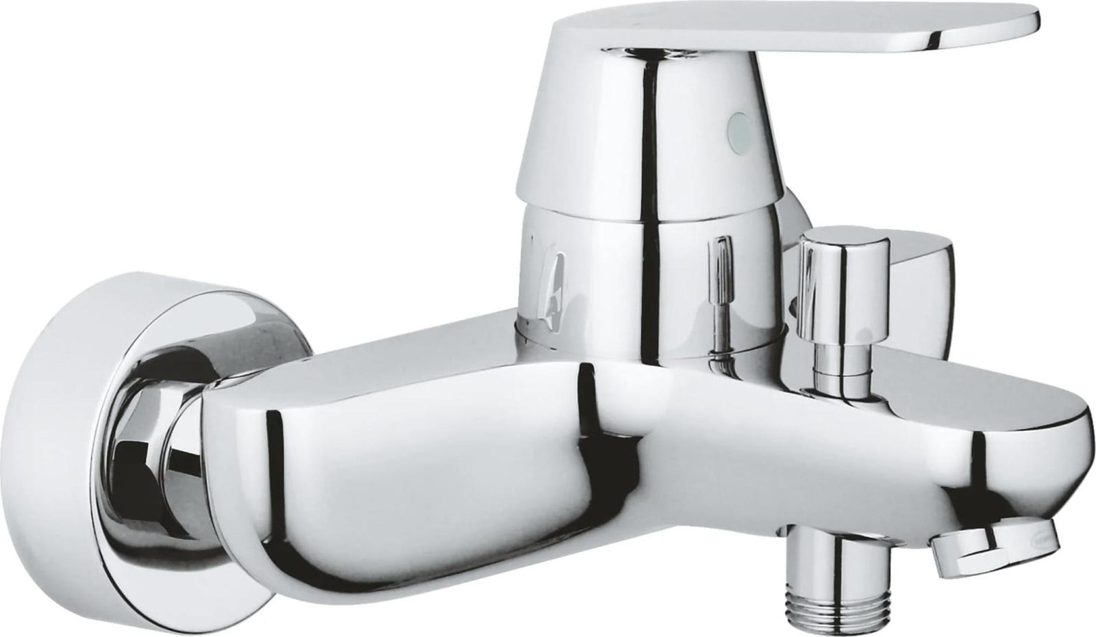 Grohe Eurosmart Cosmopolitan Badkraan met één hendelbediening en waterbesparende functie, Verchroomd