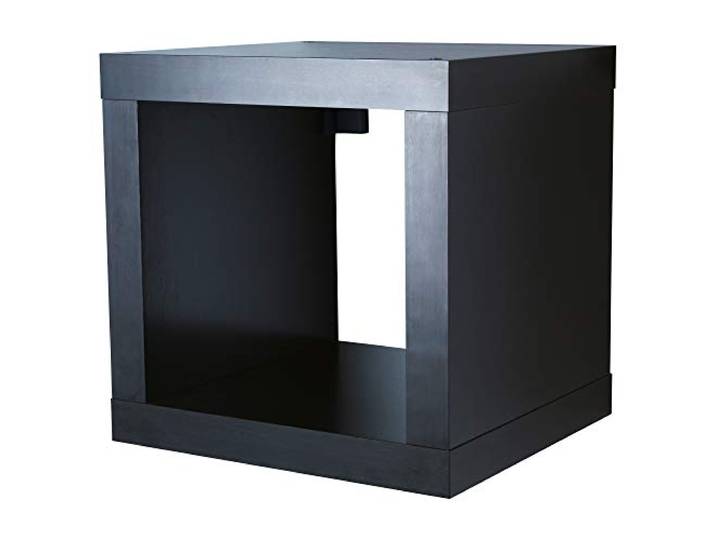 IKEA Kallax Étagère cube 42 x 39 x 42 cm\, noir/marron\, à suspendre ou à poser