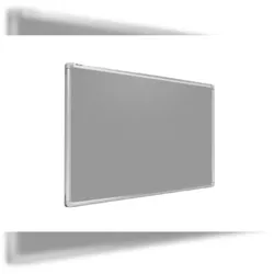 ALLboards Filztafel Grau 200x100cm, Alurahmen