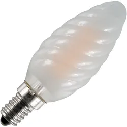 SPL | LED-Kerzenlampe gedreht | Kleine Fassung E14 | 4W Dimmbar