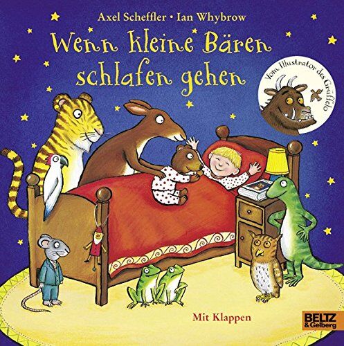 Axel Scheffler - Wenn kleine Bären schlafen gehen: Pappbilderbuch mit Klappen (Beltz & Gelberg) - Preis vom 17.10.2026 19:25:27 h