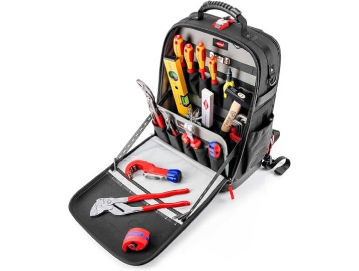 KNIPEX Sac à dos Modular X18 Plomberie 17 outils 530 mm\, 00 21 50 S
