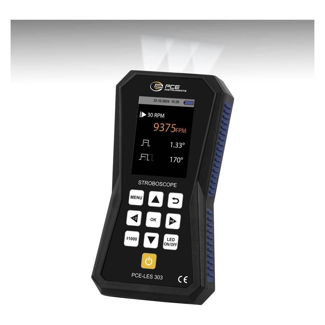 PCE Instruments PCE-LES 303 LED-Stroboskop Anzahl LEDs (Details):3 St. Kaltwei (LED) (PCE-LES 303)