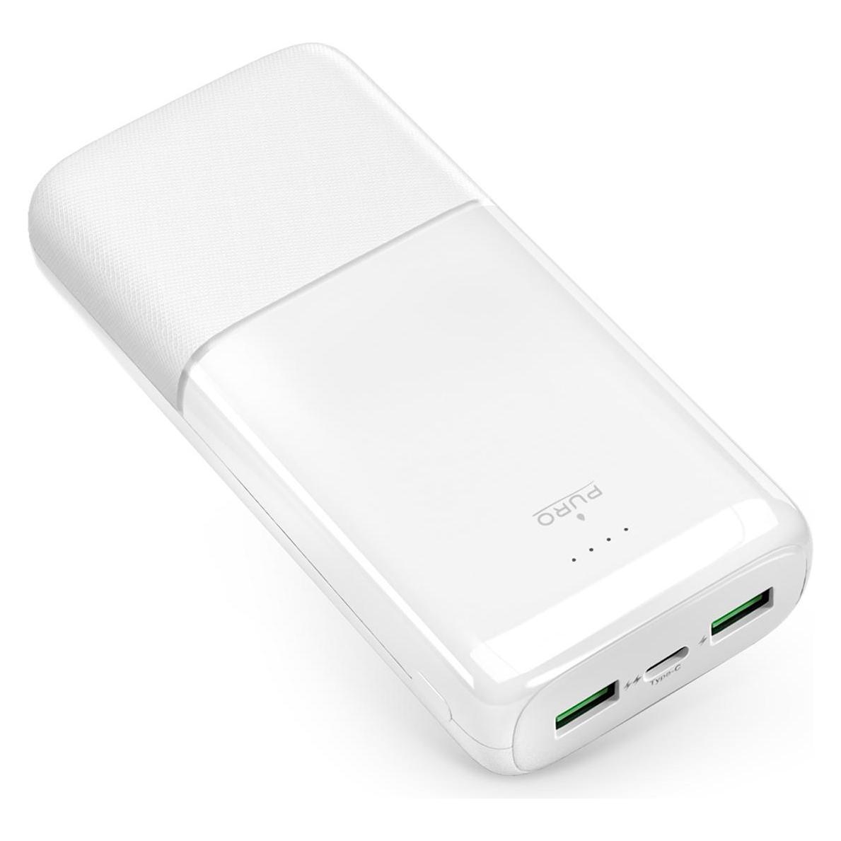 Puro PUFCBB200P3WHI (20000 mAh, 22.50 W, 74 Wh) (PUFCBB200P3WHI)
