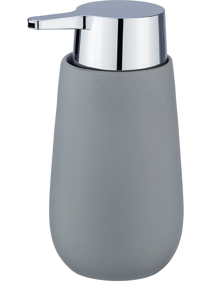 Wenko Seifenspender "Badi" in Grau - 320 ml - onesize