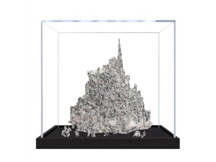 Acryl-Vitrine für Le-go 11377 Castle Modell, staubdichte Displaybox (nur Displaybox) (StyleA 2 mm)