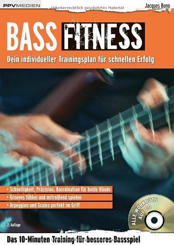 Jacques Bono - Bass Fitness: Das 10-Minuten Training für besseres Bassspiel - Preis vom 12.10.2026 11:37:12 h