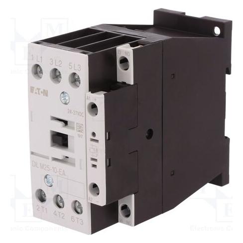 Eaton Leistungsschütz 25A 3P 24V DC 1NO 0R DILM25-10-EA (189914) (189914)