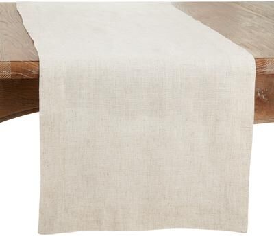 Saro Lifestyle Plain Table Runner