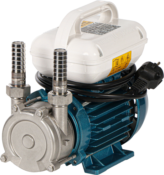 Tellarini Pompe Tellarini ALM 20 L-SR  Elektrische Umfüllpumpe aus Edelstahl  230 V  Gerade Edelstahlanschlüsse