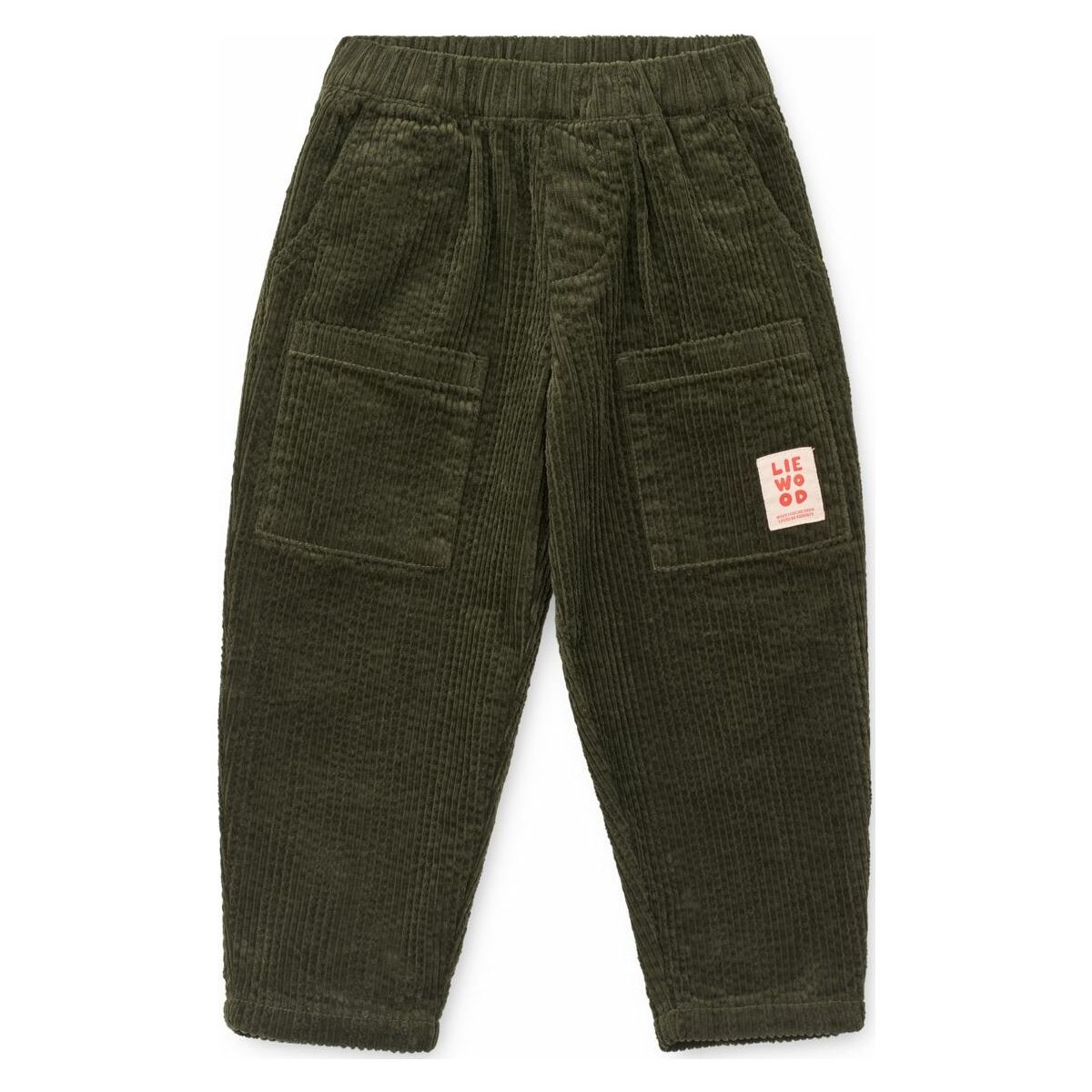 Liewood Borris Corduroy Pants w Pockets army brown (1529) 98 LW21375-1529-98-CU