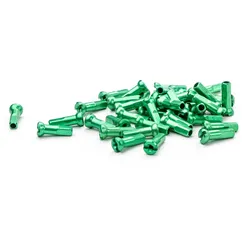 SAPIM Speichennippel Polyax Aluminium 2 mm | 14 mm giftgrün