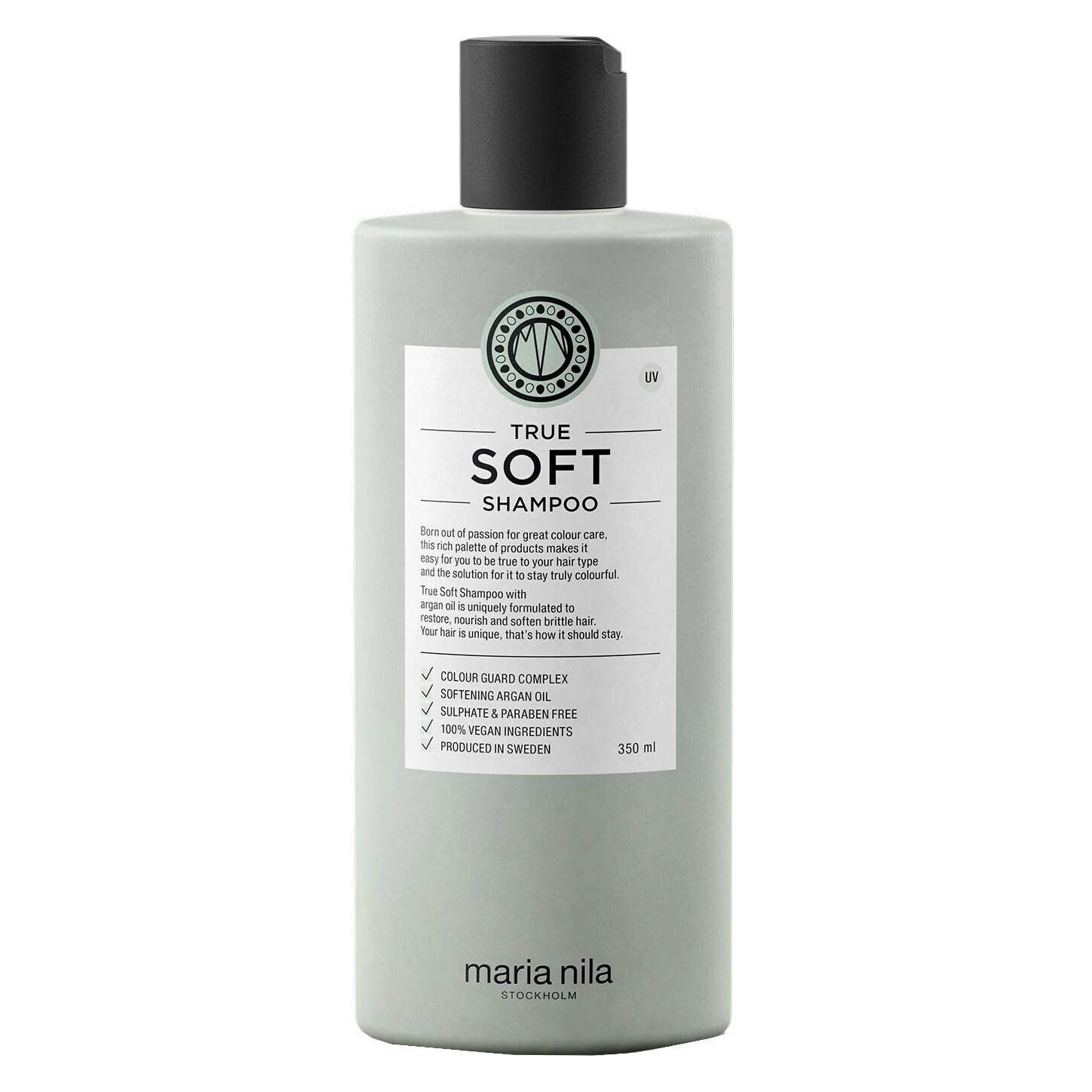 Maria Nila Care & Style - True Soft Shampoo (Flüssiges Shampoo, 350 ml) (7391681036307)