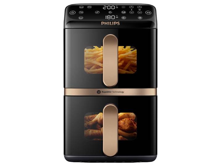 PHILIPS Airfryer Dual Stacked 4000 Series NA462/70