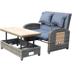 Gartensofa greemotion BAHIA (BHT 117x74x90 cm) - BHT 117x74x90 cm