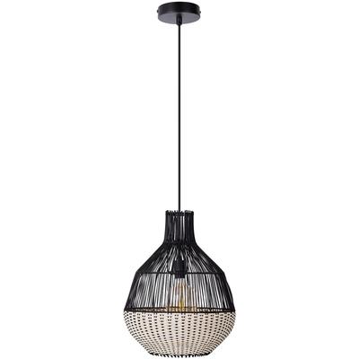 NOWA Hängeleuchte "MILENA", schwarz, Ø 40cm H: 150cm, 1 Stk., Leuchten, Hängelampe Esszimmer-Leuchte Esstischleuchte Wohnzimmer, Hängeleuchte