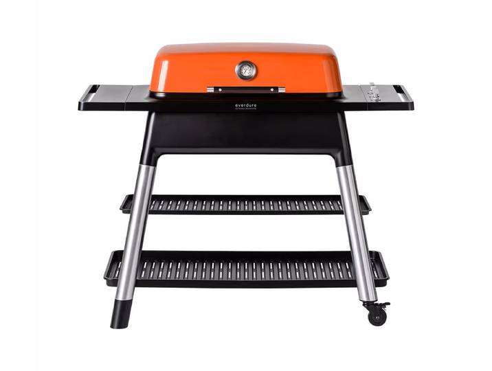 Everdure FURNACE Gasgrill, orange mit Doppelboden Gasgrill