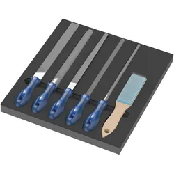 Wera 9783 Schaumstoffeinlage PFERD Feilen Set 1, 6-teilig
