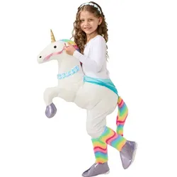 Kinder-Huckepack-Kostüm "Einhorn"
