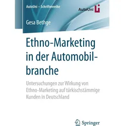 Ethno-Marketing in der Automobilbranche, Fachbücher von Gesa Bethge