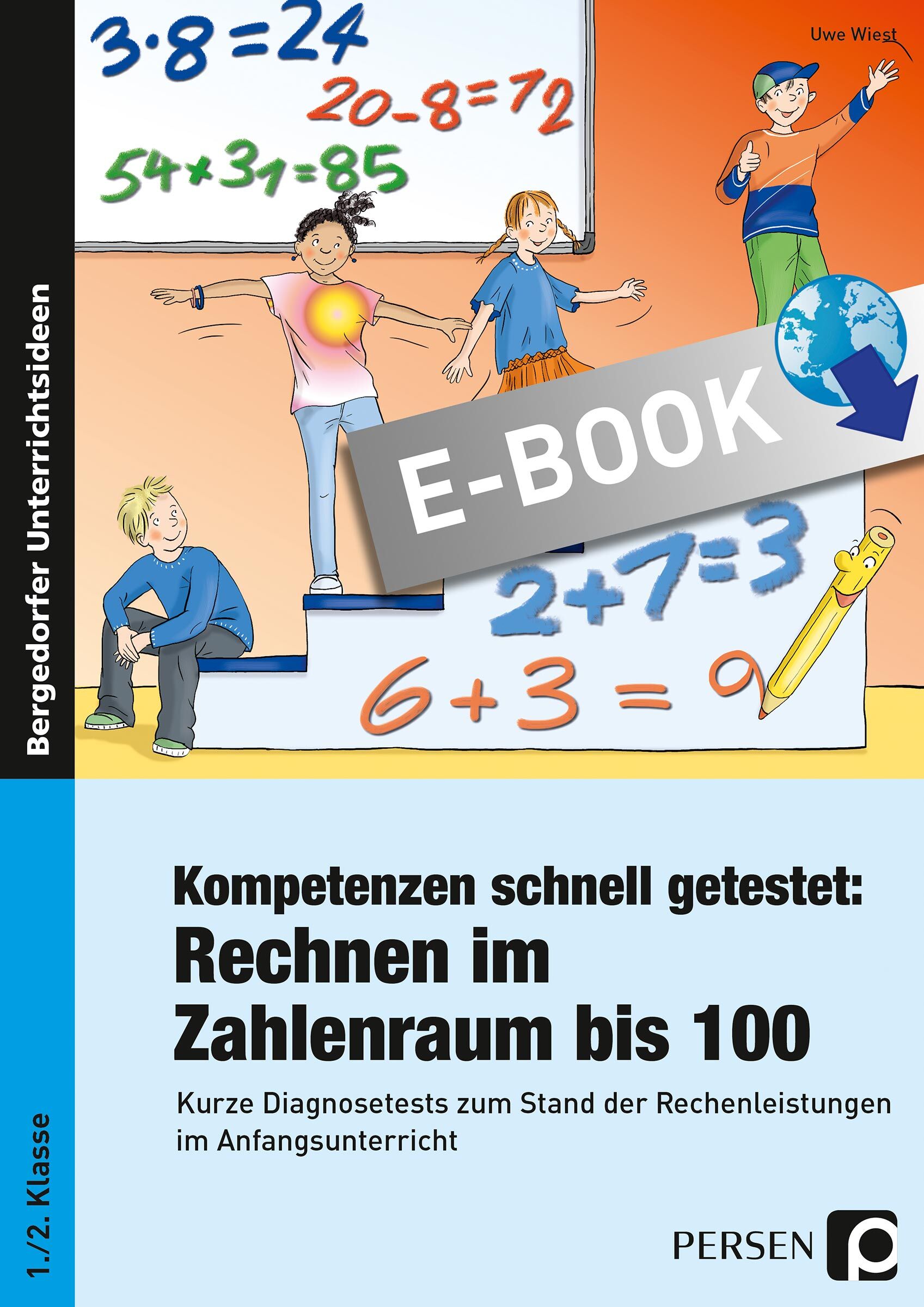 Persen Verlag Kompetenzen schnell getestet: Rechnen ZR bis 100