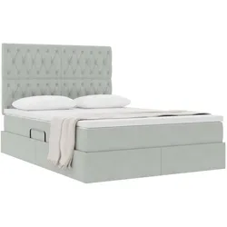 vidaXL, Bett, Amir Tufted design (140 x 200 cm)