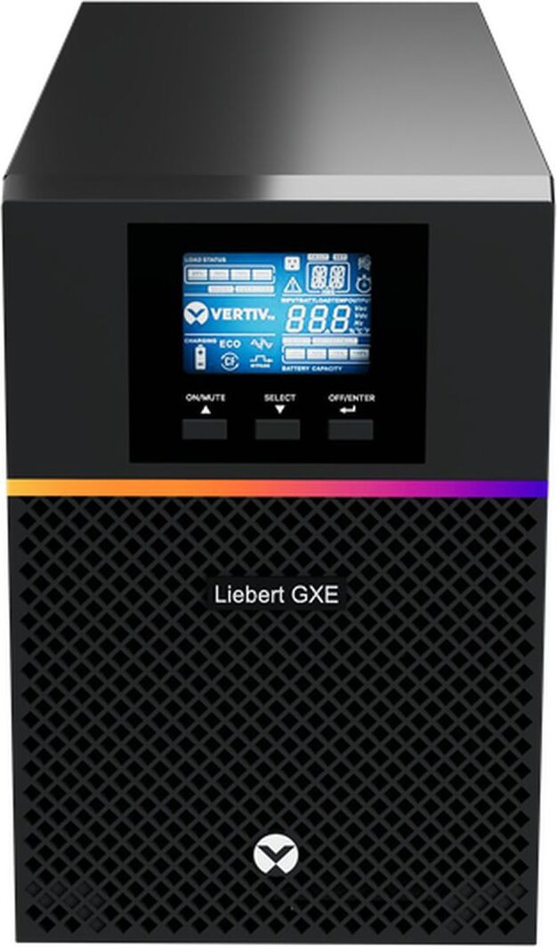 Vertiv Liebert GXE GXE3-1500IMT UPS - 1500 VA - 1350 Watt - 230 V - 8 uitgangen - USB - Geschikt voor Dell Latitude en Precision series