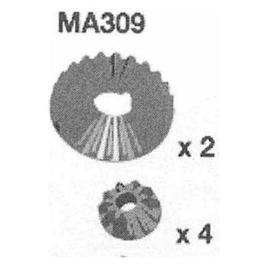 Amewi Diff Gear MA309 24T & 11T AM10SC (009-MA309)