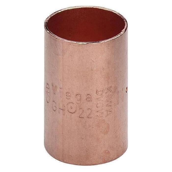 Viega Rundgriff Muffe Rundgriff Durchmesser 35 mm Kupfer (Rohrverschraubung) (102616)