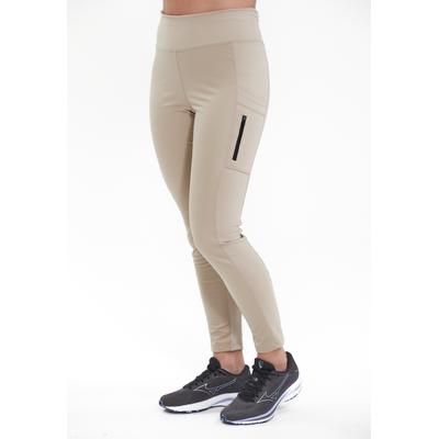 Stoffhose ENDURANCE "Janney", Damen, Gr. 46, EURO-Größen, beige, 100% Nylon, unifarben, lang, Hosen Stoffhose, mit winddichter Funktion