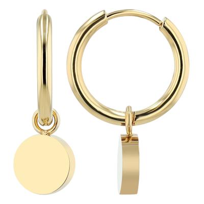 Kettenanhänger ADELIA´S "Anhänger aus Edelstahl", gold (silber), Schmuckanhänger, Damen, Edelstahl, Kettenanhänger, Perfekt als Geschenk zum einen besonderen Tag