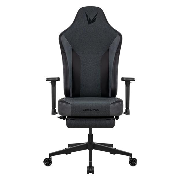 Formula Ryvo Plus Pawtex Gaming-Stuhl - Schwarz - Höhenverstellbar - 3D-Armlehnen - Max. Gewicht 125 kg (PERFORRYVOPLUSPAWTEXBL)